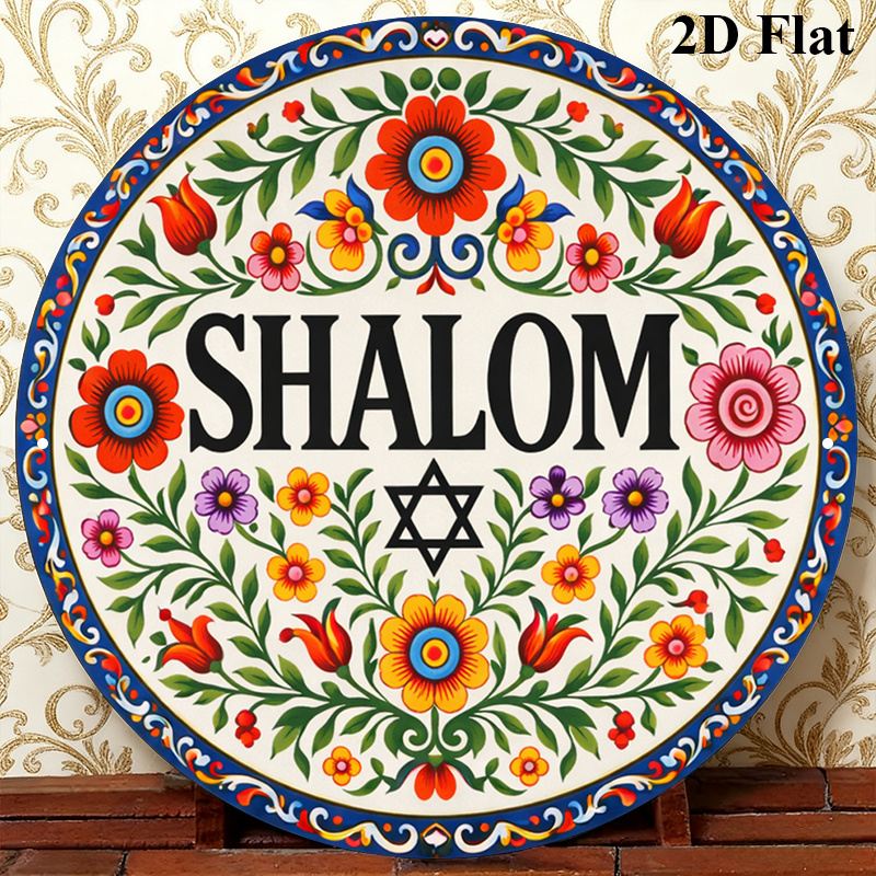Home Decor - CIFBUY ป้ายโลหะอลูมิเนียมลายศิลปะวินเทจ 