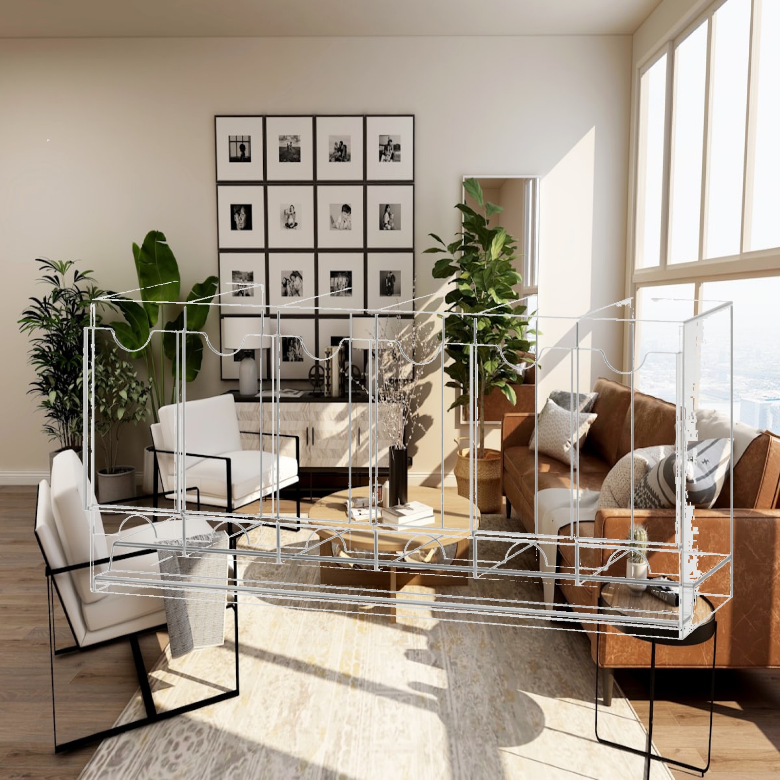 Storage & Organization - กล่องจัดเก็บและโชว์การ์ดแบบอะคริลิก พร้อมชั้นวางและตัวแบ่ง 6 ช่อง สำหรับสะสมบูสเตอร์แพ็ก