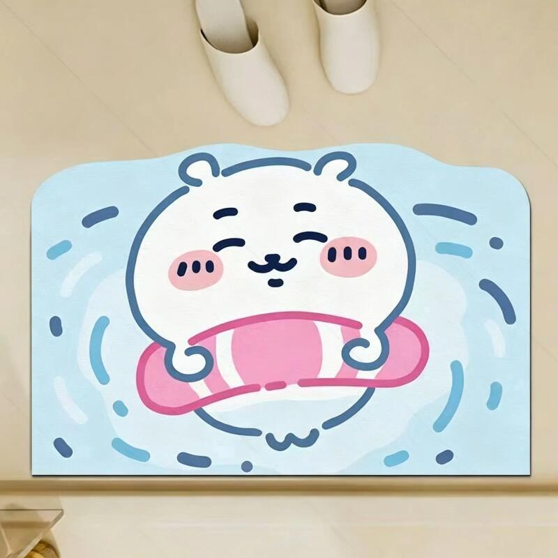 Quick Dry Diatomite Bath Mat - ชิอิคาวะ, ฮาจิวาระ, อุซางิ พรมเช็ดเท้าลายการ์ตูนน่ารัก ป้องกันการลื่น ทำจากวัสดุไดอะโทไมต์