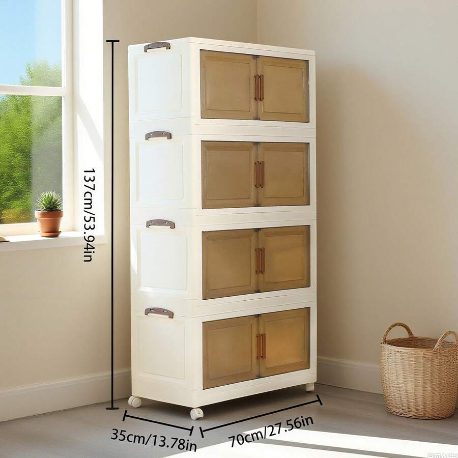 ตู้เก็บของแบบพับได้และวางซ้อนก - Storage & Organization บทวิจารณ์และราคา