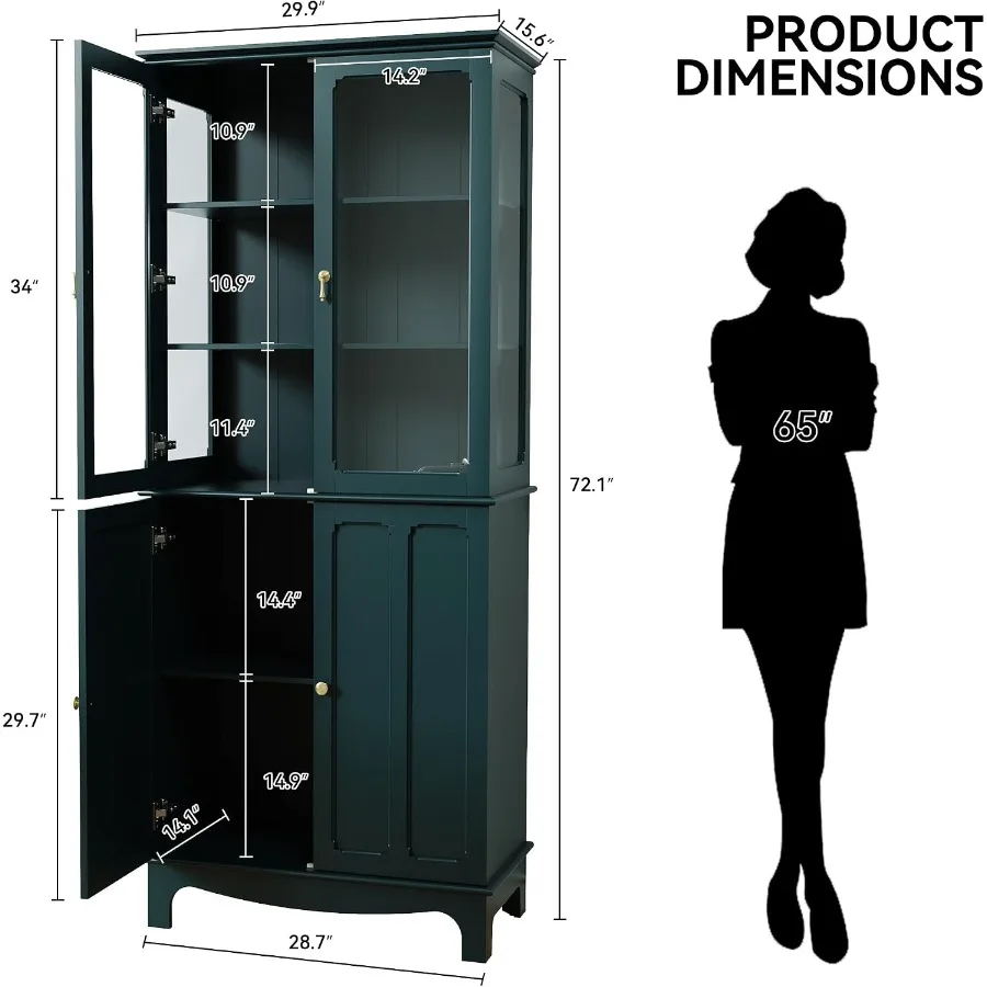 ตู้เก็บของสไตล์จีน 72 นิ้ว สำห - Kitchen บทวิจารณ์และราคา