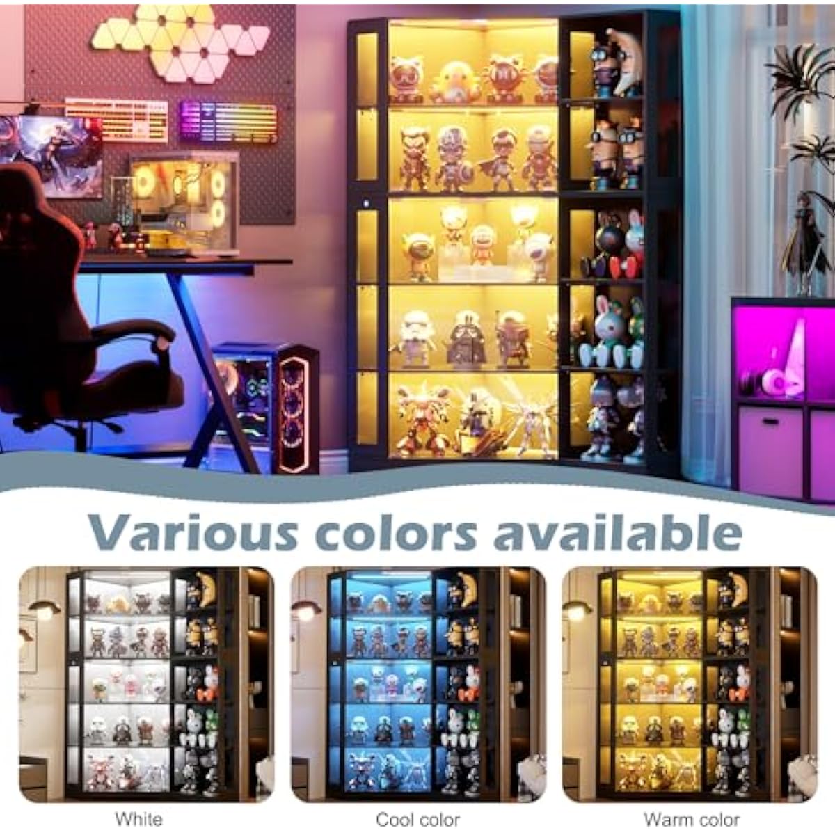 ตู้โชว์พร้อมประตูกระจกนิรภัย ด - Lighting บทวิจารณ์และราคา