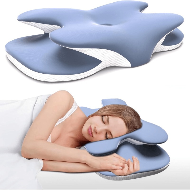 1 ชิ้น Ergonomic Memory Foam ห - Memory Foam Orthopedic Pillow Neck Pain บทวิจารณ์และราคา