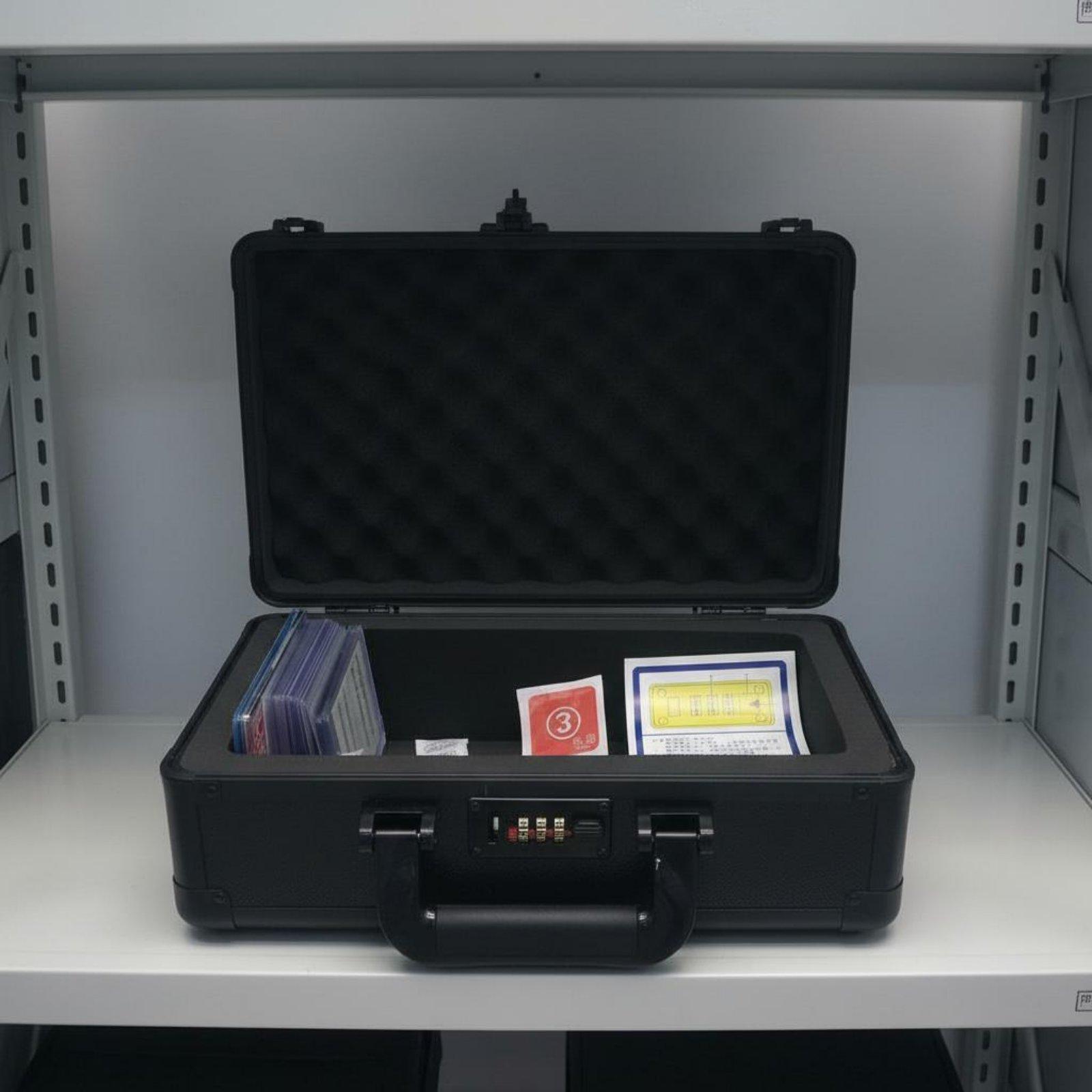 กล่องเก็บการ์ดแบบล็อคได้ พร้อม - Storage & Organization บทวิจารณ์และราคา