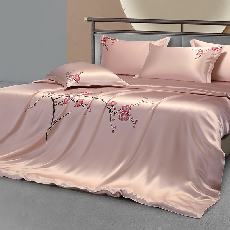 25 มม.หม่อนผ้าไหมดอกไม้ชุดเครื - Aesthetic Floral Duvet Cover บทวิจารณ์และราคา