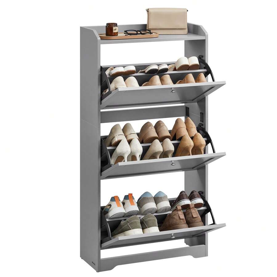 ตู้เก็บรองเท้าพร้อมลิ้นชักแบบเ - Storage & Organization บทวิจารณ์และราคา
