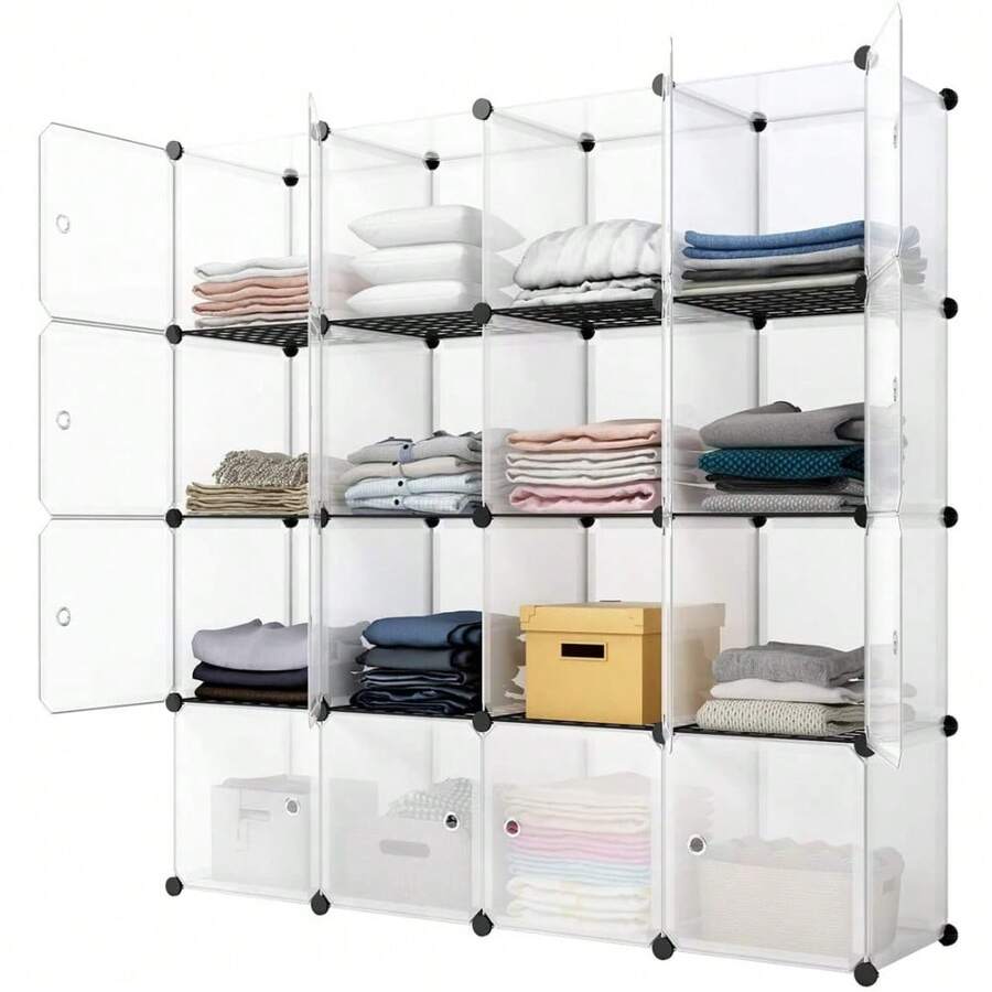 ชั้นวางของแบบลูกบาศก์ 16 ช่อง  - Storage & Organization บทวิจารณ์และราคา