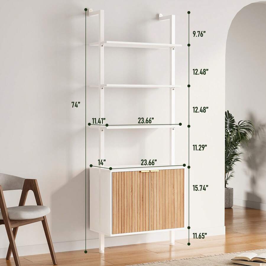 ตู้หนังสือทรงบันไดดีไซน์ทันสมั - Storage & Organization บทวิจารณ์และราคา