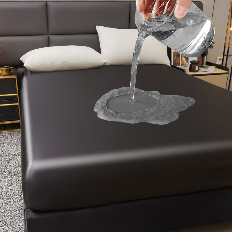 ผ้าปูที่นอนกันน้ำคุณภาพสูง 100 - Fitted Bed Sheets Deep Pocket บทวิจารณ์และราคา